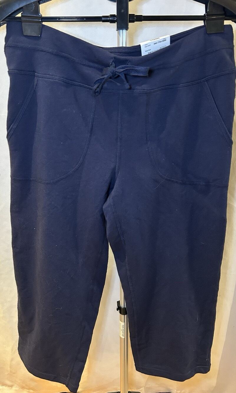 NWT Made for Life Navy Blue Cropped Joggers Women's size S